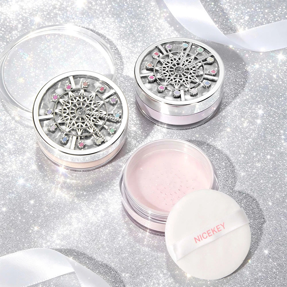 NICEKEY Matte Loose Setting Powder – Oil Control & Full Coverage Loose Setting Powder QXL