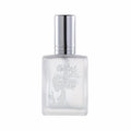 15ml Frosted Glass Perfume Spray Bottle | Artistic Design Perfume Spray Bottle QXL Silver