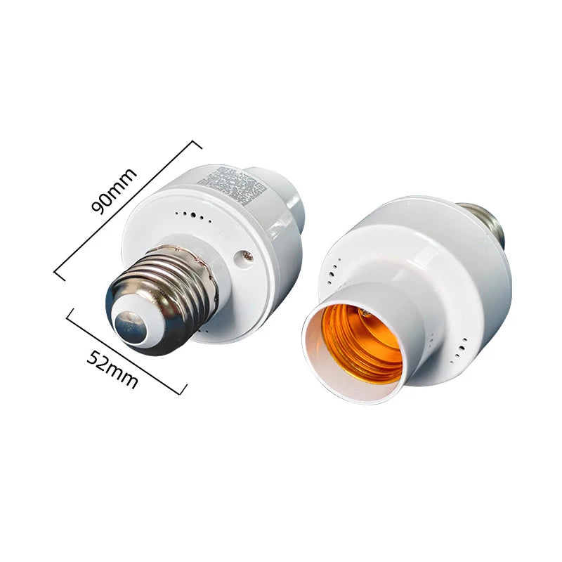 Smart Life Bluetooth E27 Lamp Socket Adapter | Smart Holder Smart Lamp Adapter QXL A