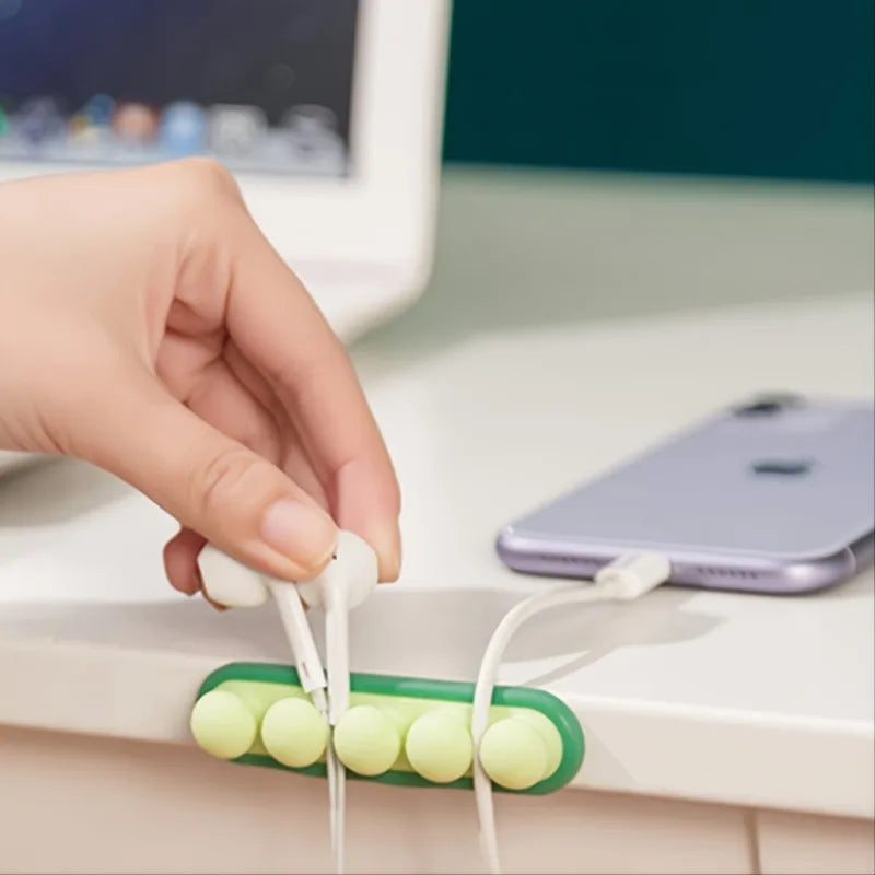 3-Pack Caterpillar Desktop Cable Manager & Cord Organizer Cable Manager QXL