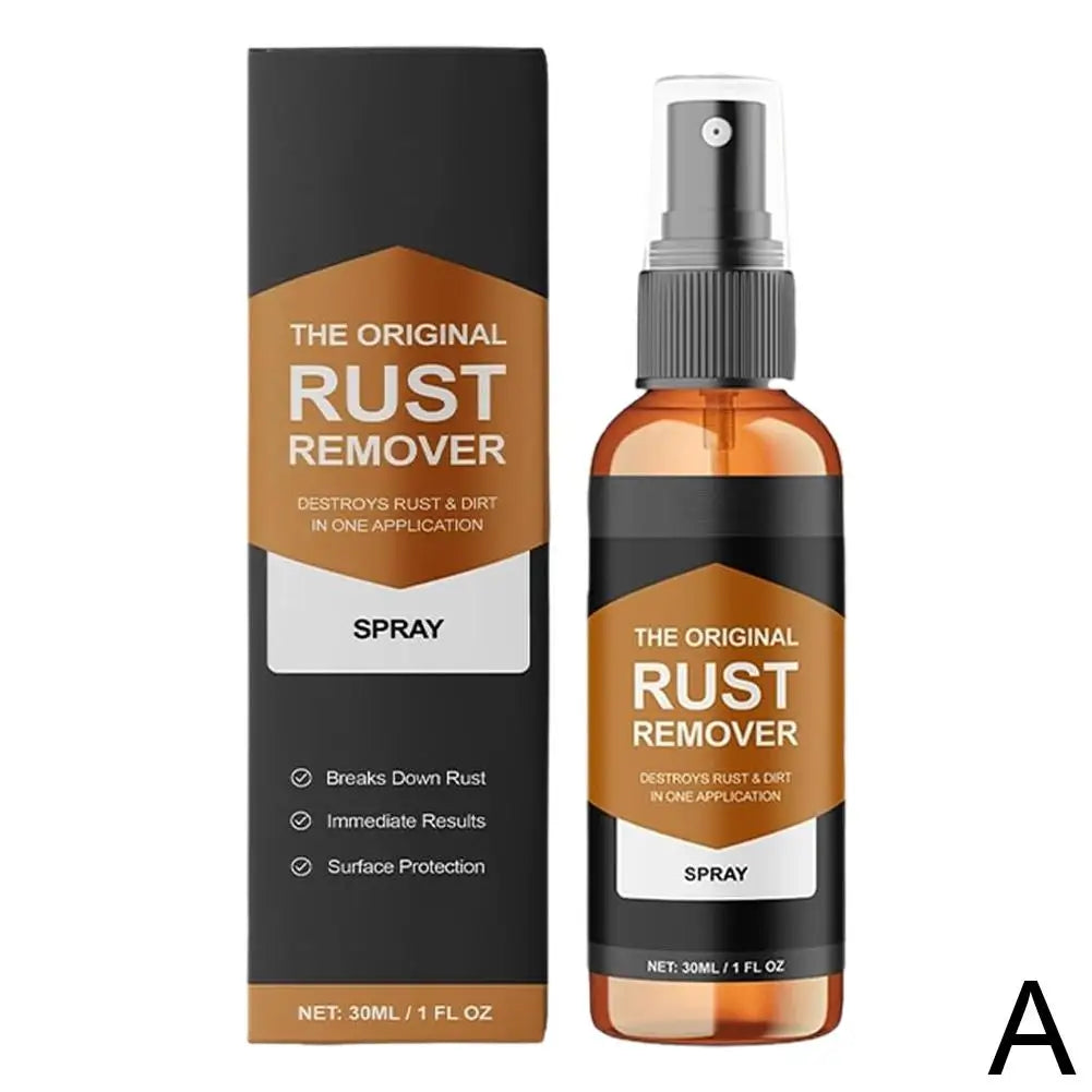 Car Rust Remover & Inhibitor Spray 30ml | Wheel Hub Protection Rust Remover Spray QXL 1