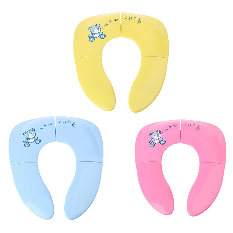 Foldable Baby Travel Potty Seat | Portable Toddler Toilet Trainer Travel Potty Seat QXL