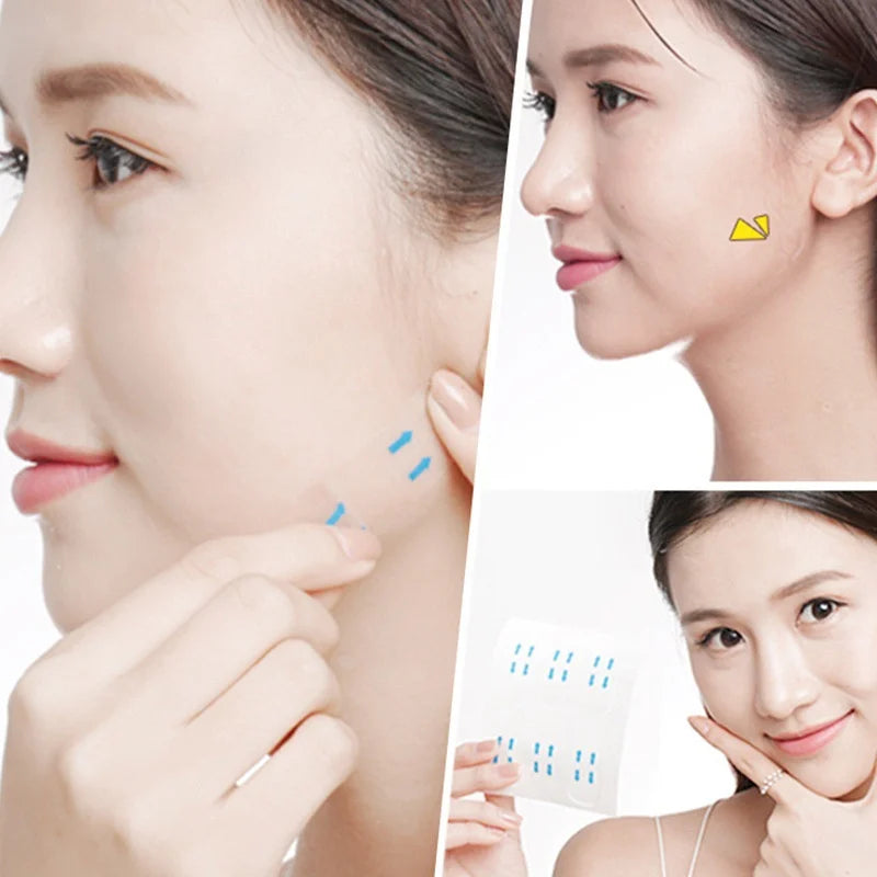 Invisible Face Lift Tape | V-Shape Chin Lifting Patches Face Lift Tape QXL