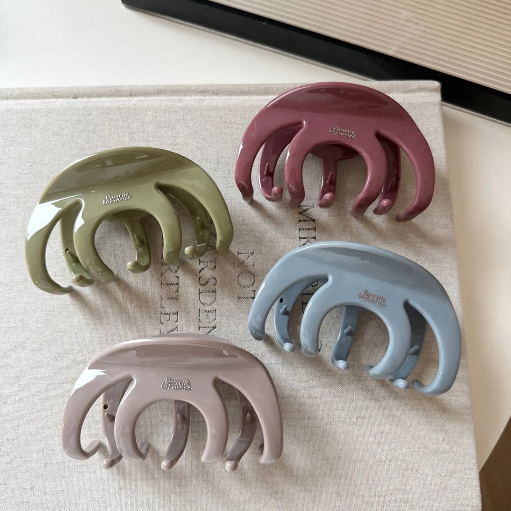 Large Shark Hair Claw Clip | Acrylic, Lightweight & Elegant Shark Hair Claw Clip QXL