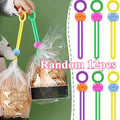 3-Pack Reusable Silicone Food Bag Sealing Clips | Adjustable Food Bag Clips QXL Random 12pcs