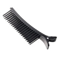 2-Pack Black Hair Sectioning Clip Combs | Salon Styling Hair Sectioning Clips QXL A