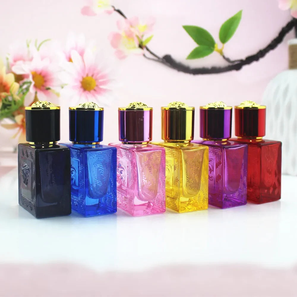 30ml Square Glass Perfume Spray Bottle | Refillable Atomizer Perfume Spray Bottle QXL random-1pcs