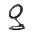 Magnetic Foldable Phone Stand 360° | Universal Car & Desk Mount Magnetic Phone Stand QXL black