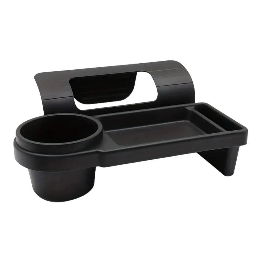 Car Door Cup Holder Organizer Rack – No-Drill Storage Car Door Organizer QXL black