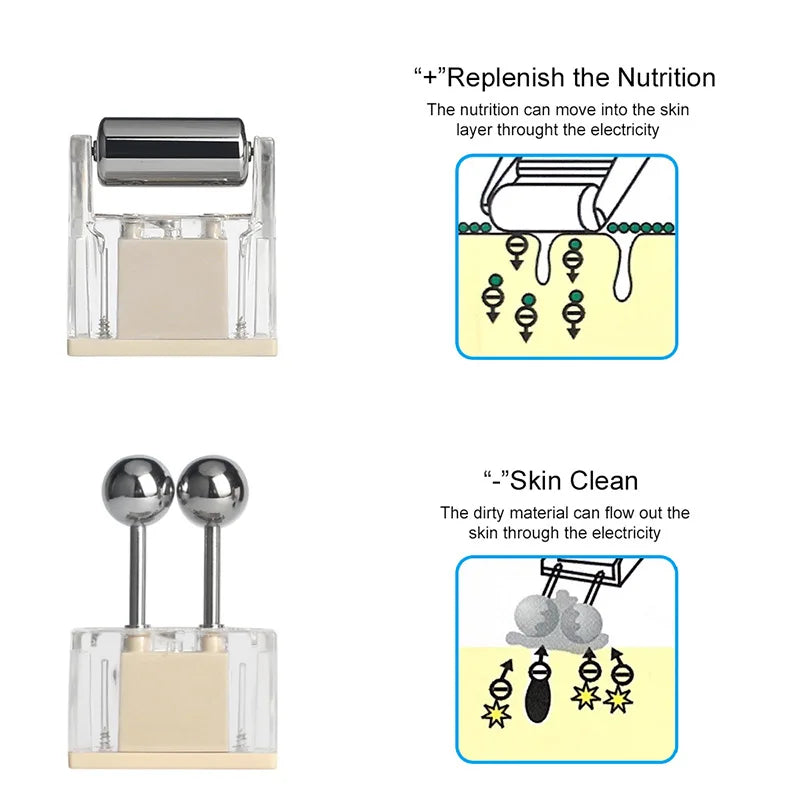 Microcurrent Ion Facial Cleansing Device | Pore Minimizer Facial Cleansing Device QXL