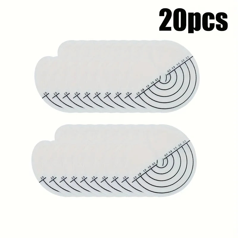 20-Pack Hair Extension Heat Shield Protector Connector Sheets Hair Extension Tools QXL 20pcs