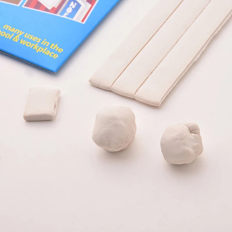 White Reusable Sticky Tack Adhesive Putty 50g/75g | Non-Toxic Adhesive Putty QXL