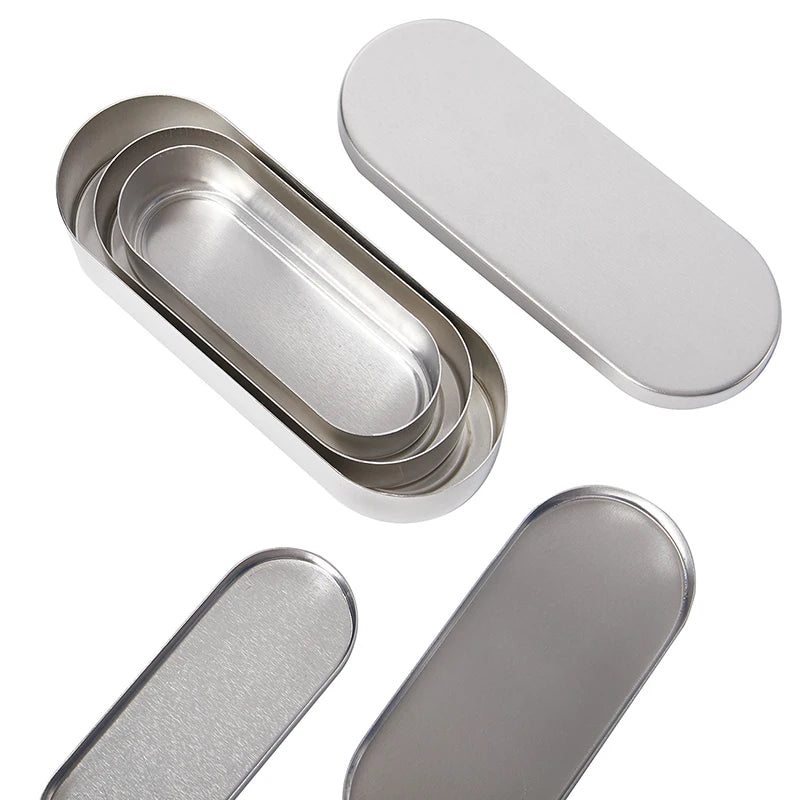 Aluminum Sterilization Box 5/10/20ml | Nail & Dental Tool Tray Sterilization Box QXL