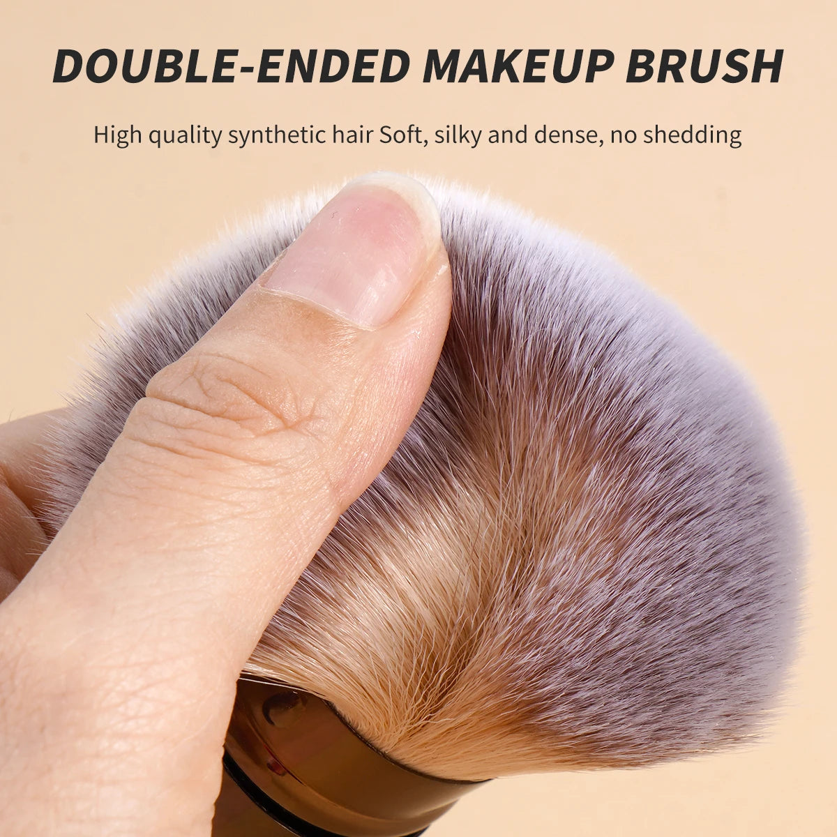MAANGE Retractable Makeup Brush – Foundation, Blush & Powder Retractable Makeup Brush QXL