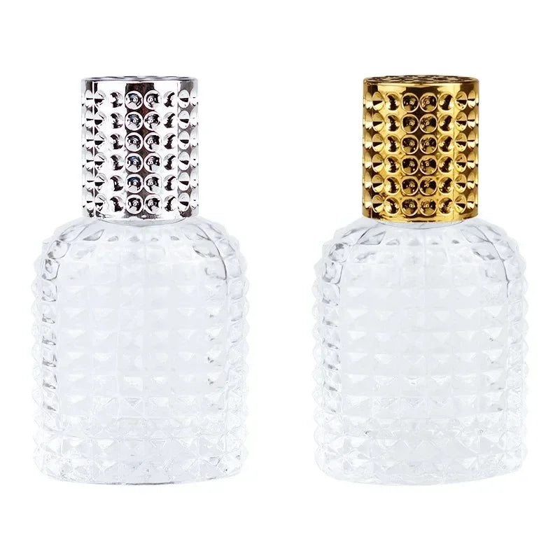 Pineapple Glass Perfume Bottle with Atomizer | 30ml & 50ml Perfume Atomizer Bottle QXL