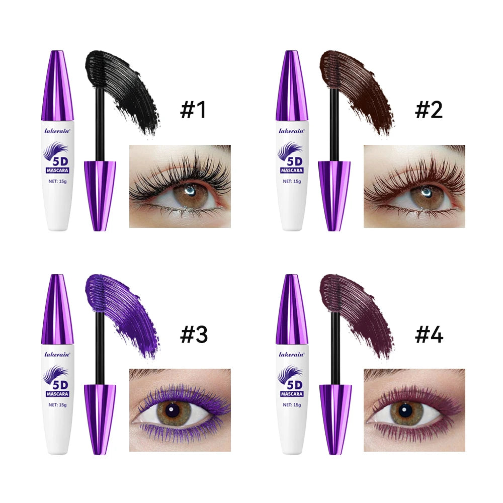 5D Waterproof Mascara – Volumizing & Lengthening Lashes Mascara QXL