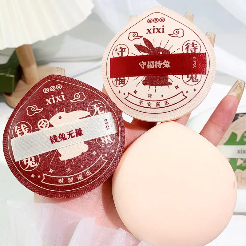 Cartoon Red Powder Puff | BB Cream Foundation Makeup Sponge Makeup Sponge Puff QXL