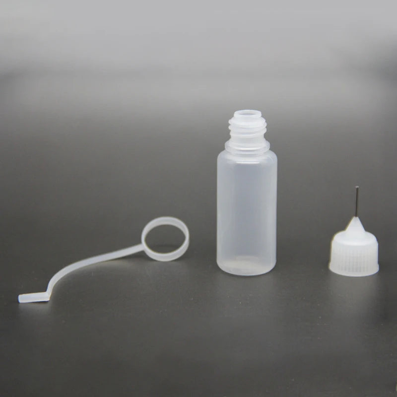 10ml Needle Tip Applicator Bottle | Refillable Squeeze Bottle Refillable Applicator Bottle QXL