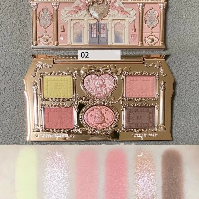 Flower Knows 10-Pc Makeup Gift Set | Blush, Lip & Mirror Kit Makeup Gift Set QXL