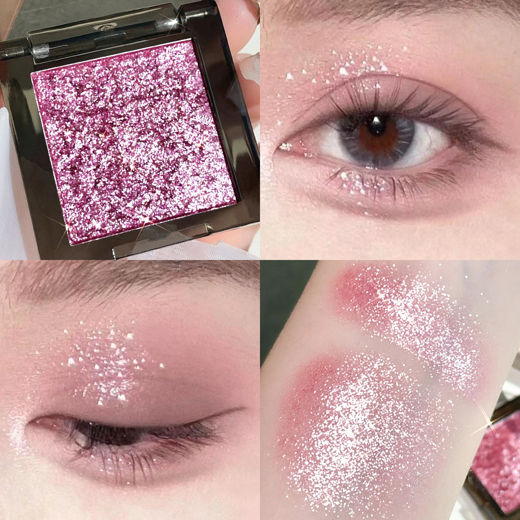 HISYI Dark Magic Monochrome Eyeshadow – Glitter & Matte Eyeshadow Powder QXL H2515-05