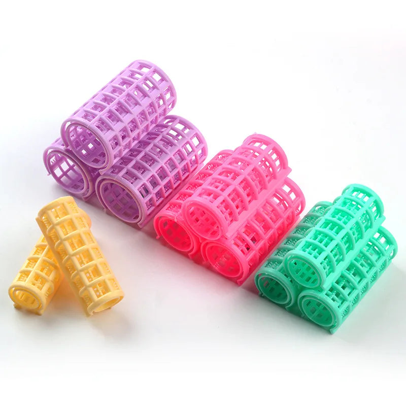6–14 Pcs Large Grip Hair Curler Roller Clips | DIY Styling Hair Curler Rollers QXL