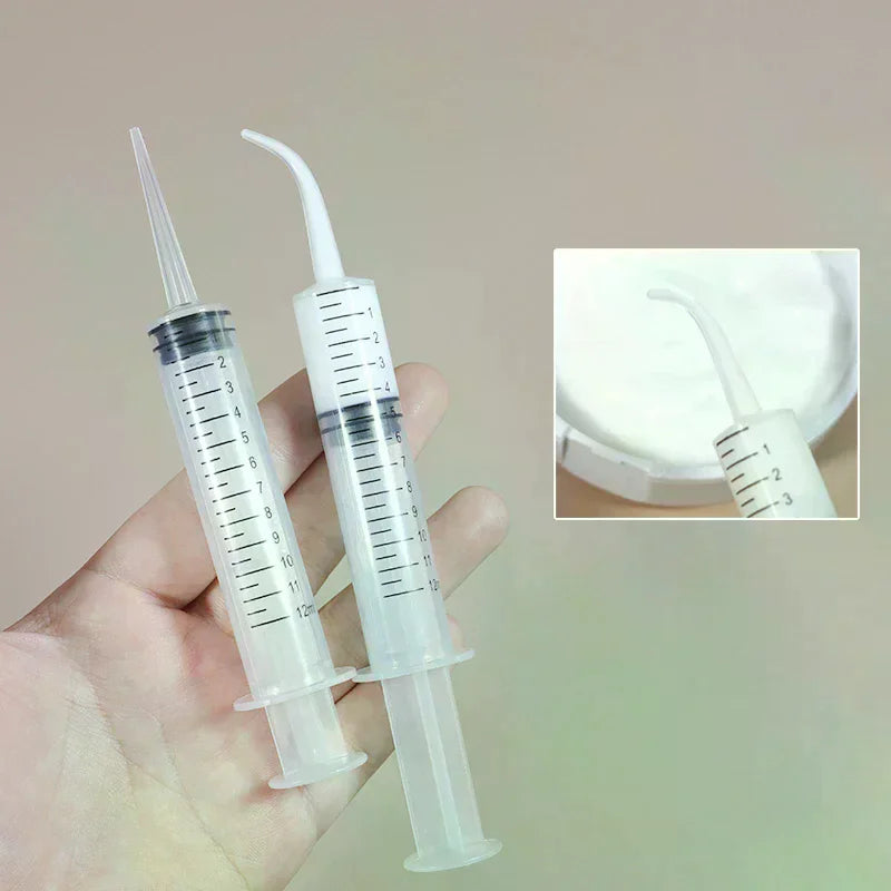12ml No-Needle Plastic Dispensing Syringes | 3 or 6 Pack Liquid Dispensing Syringe QXL