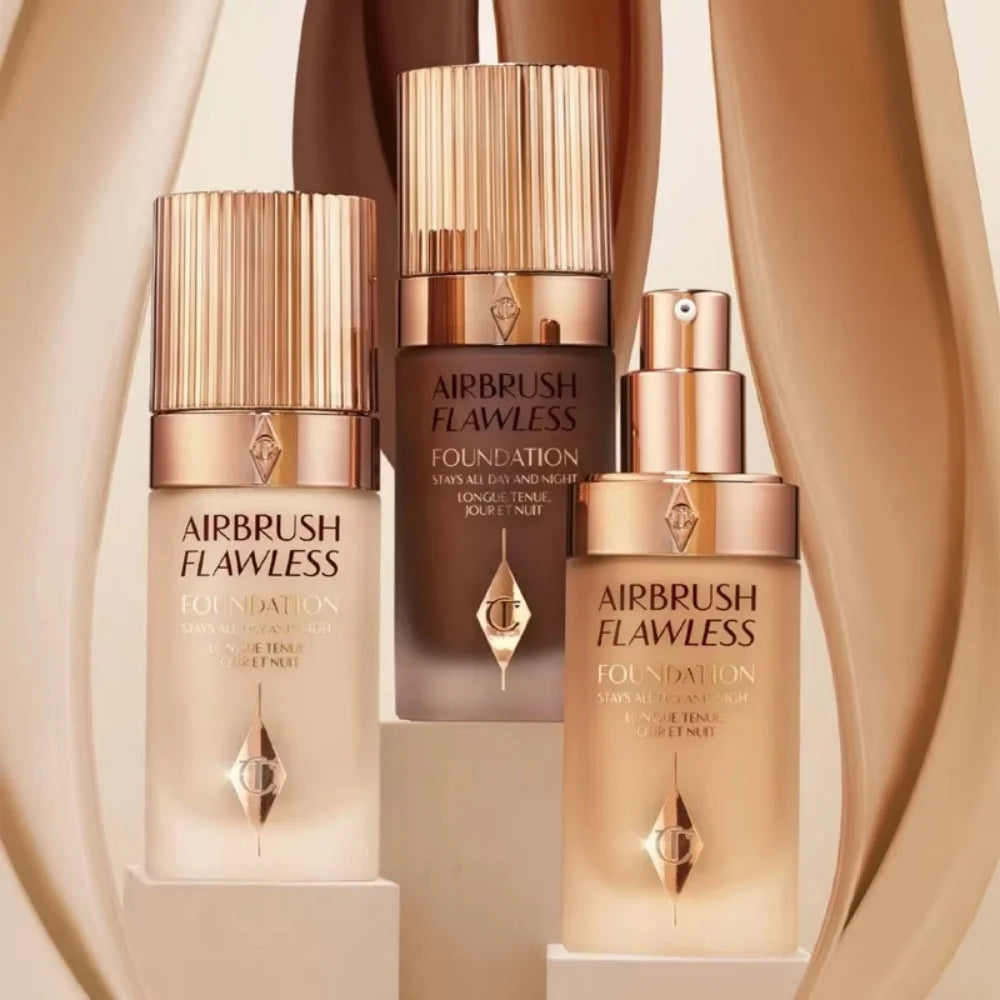 Charlotte Tilbury Flawless Makeup Set – Foundation & Powder Makeup Set QXL