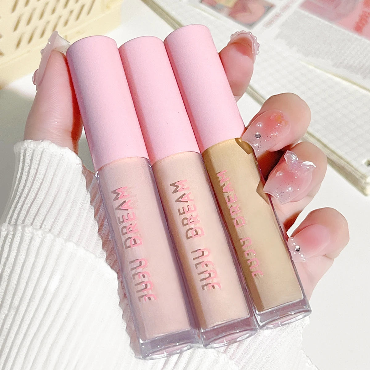Lightweight Full Coverage Liquid Concealer – Waterproof Liquid Concealer QXL