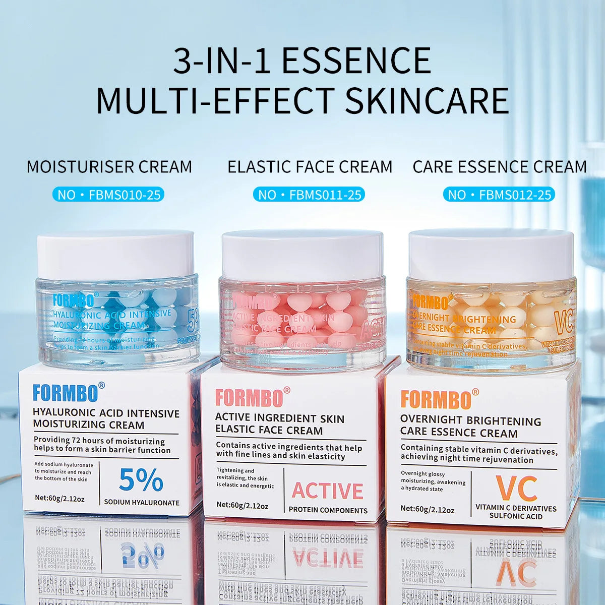 Collagen Protein Moisturizing Facial Cream | All Skin Types 60g Facial Moisturizer Cream QXL