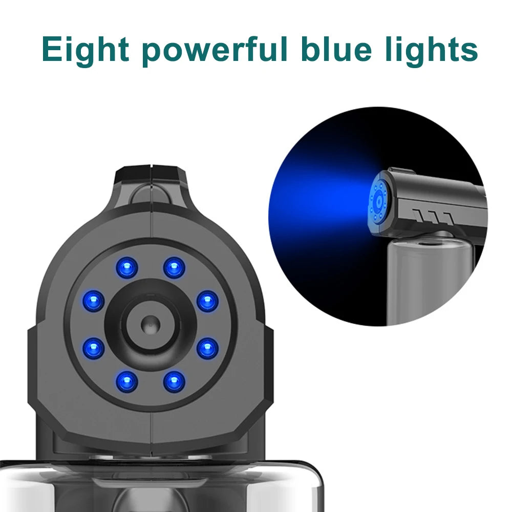 280ml Wireless Nano Mist Sprayer | USB Rechargeable Blue Light Nano Mist Sprayer QXL