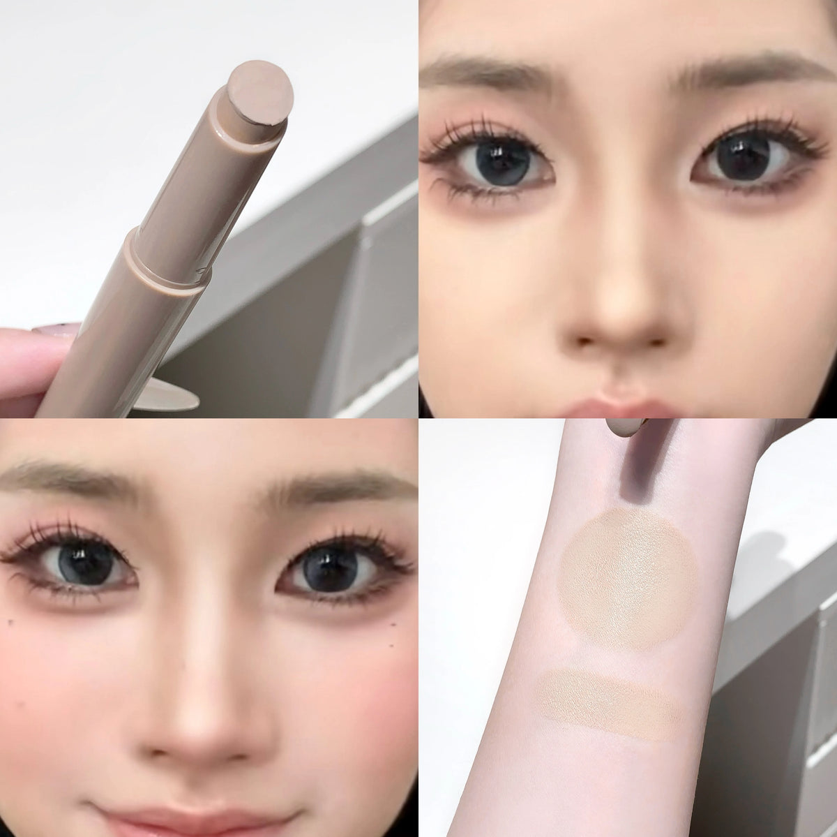 3D Nose Contour Stick | Matte Cream Bronzer & Sculpting Pen Facial Contour Stick QXL S9020-1