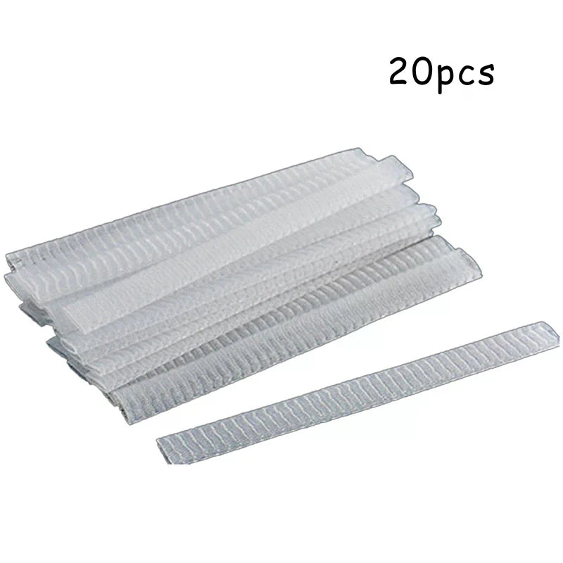 20-Pack Mesh Makeup Brush Guard Net Protectors | Travel Brush Guard Protector QXL