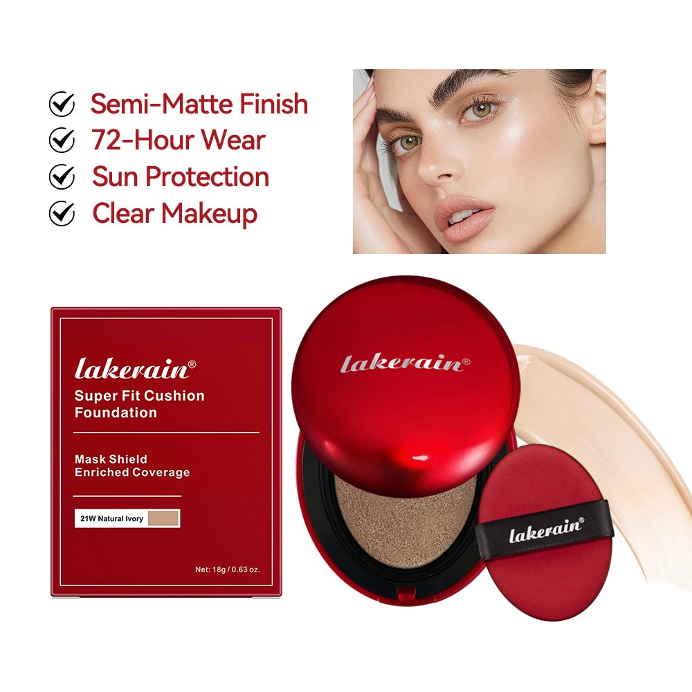 Air Cushion CC Cream Foundation 12 Colors | SPF Waterproof Air Cushion Foundation QXL