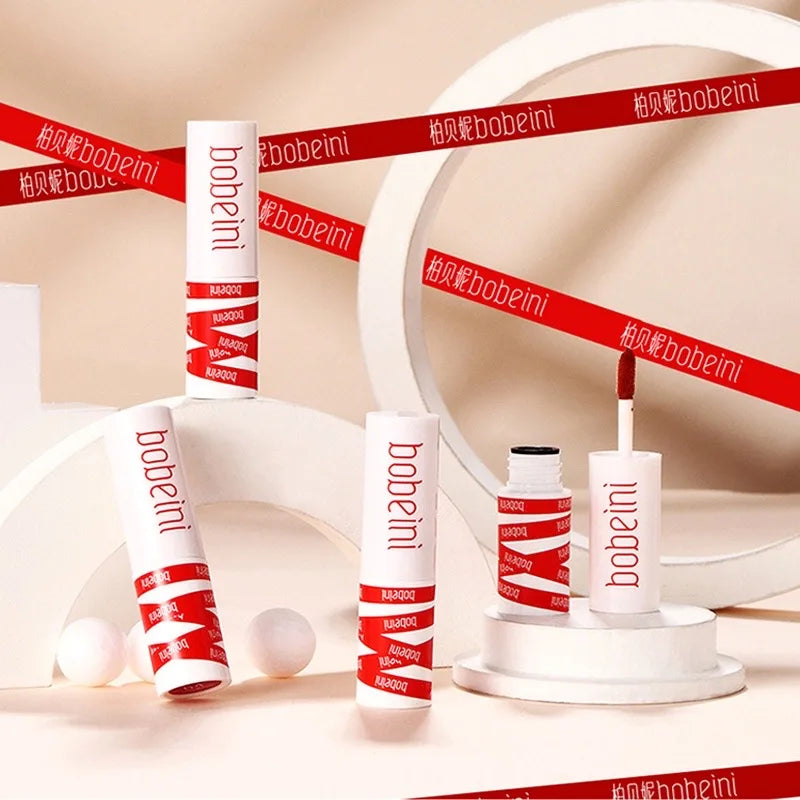 Matte Lip Glaze Dual-Purpose Blush Lipstick | Long-Lasting Matte Lip Glaze QXL
