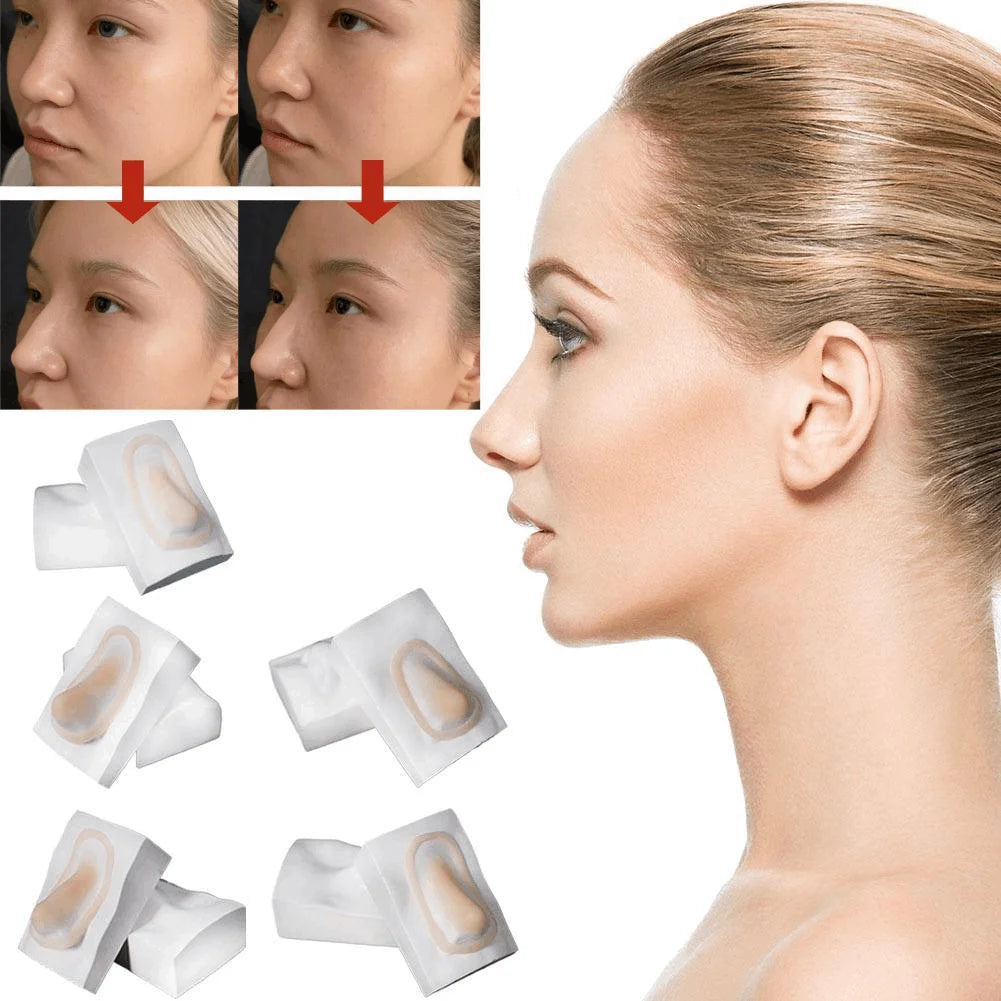 Silicone Fake Nose & Chin Cosplay Kit | Reusable Prosthetic Cosplay Prosthetic Kit QXL