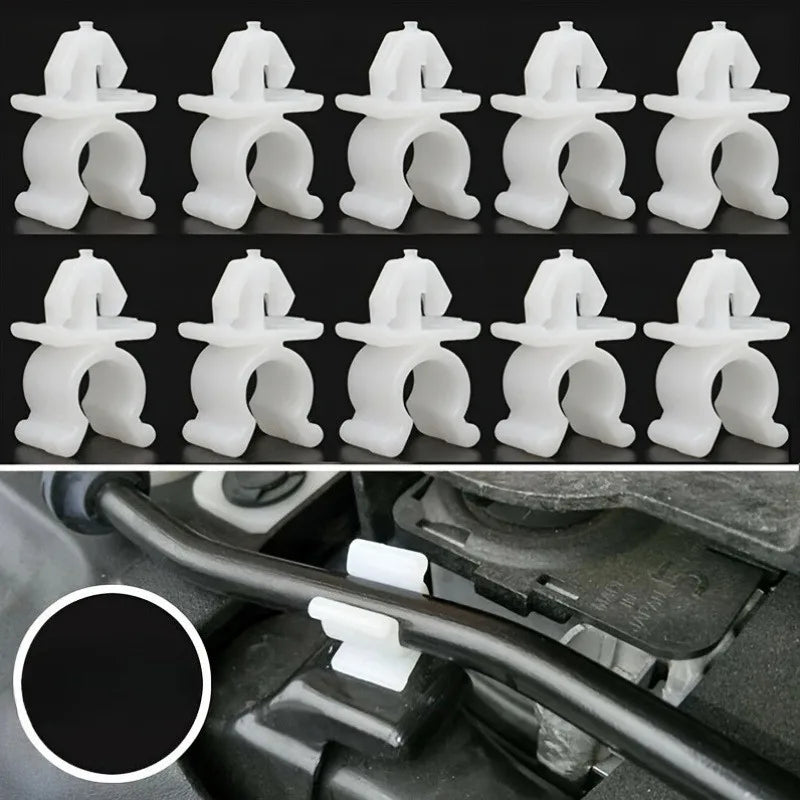 Car Hood Support Rod Retainer Clips | Bonnet Stay Fasteners Hood Support Clip QXL