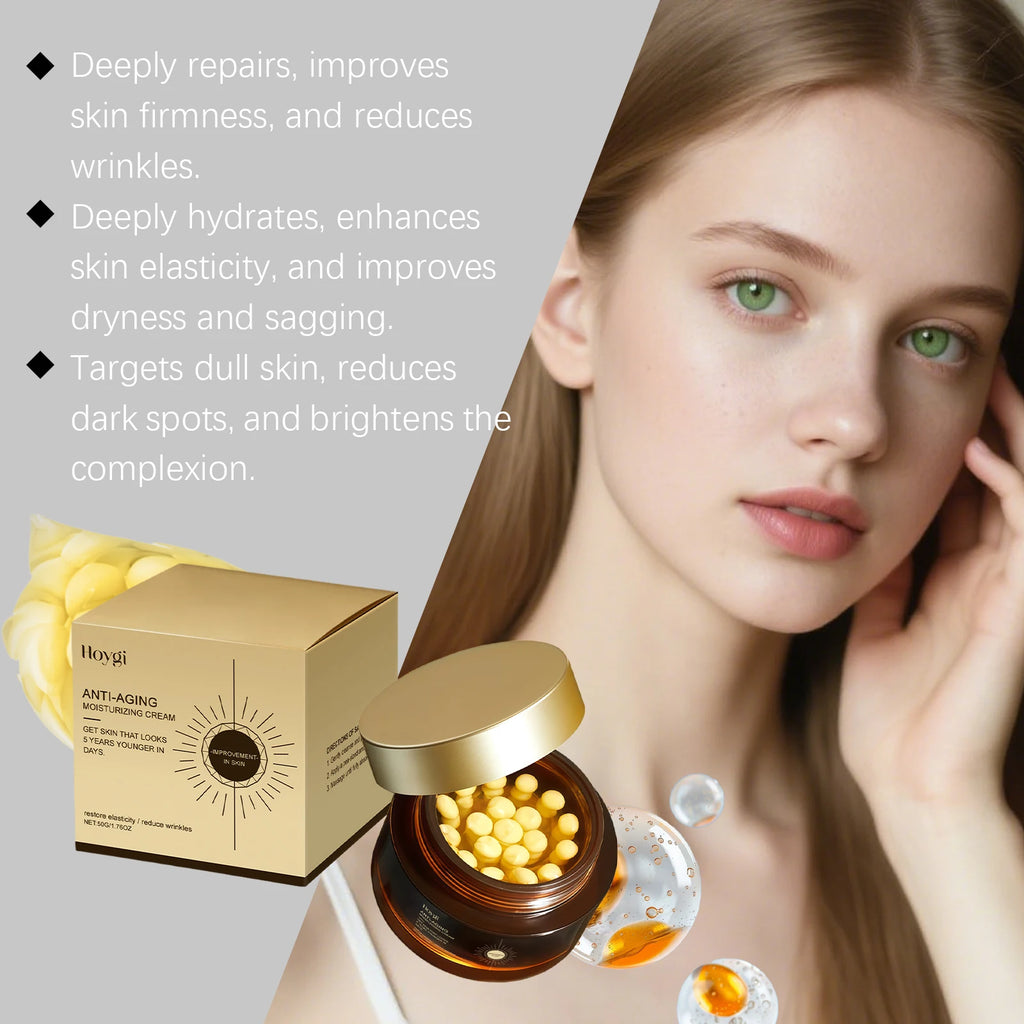 Hoygi Retinol Firming Face Cream | Collagen & Hyaluronic Acid Facial Moisturiser Cream QXL
