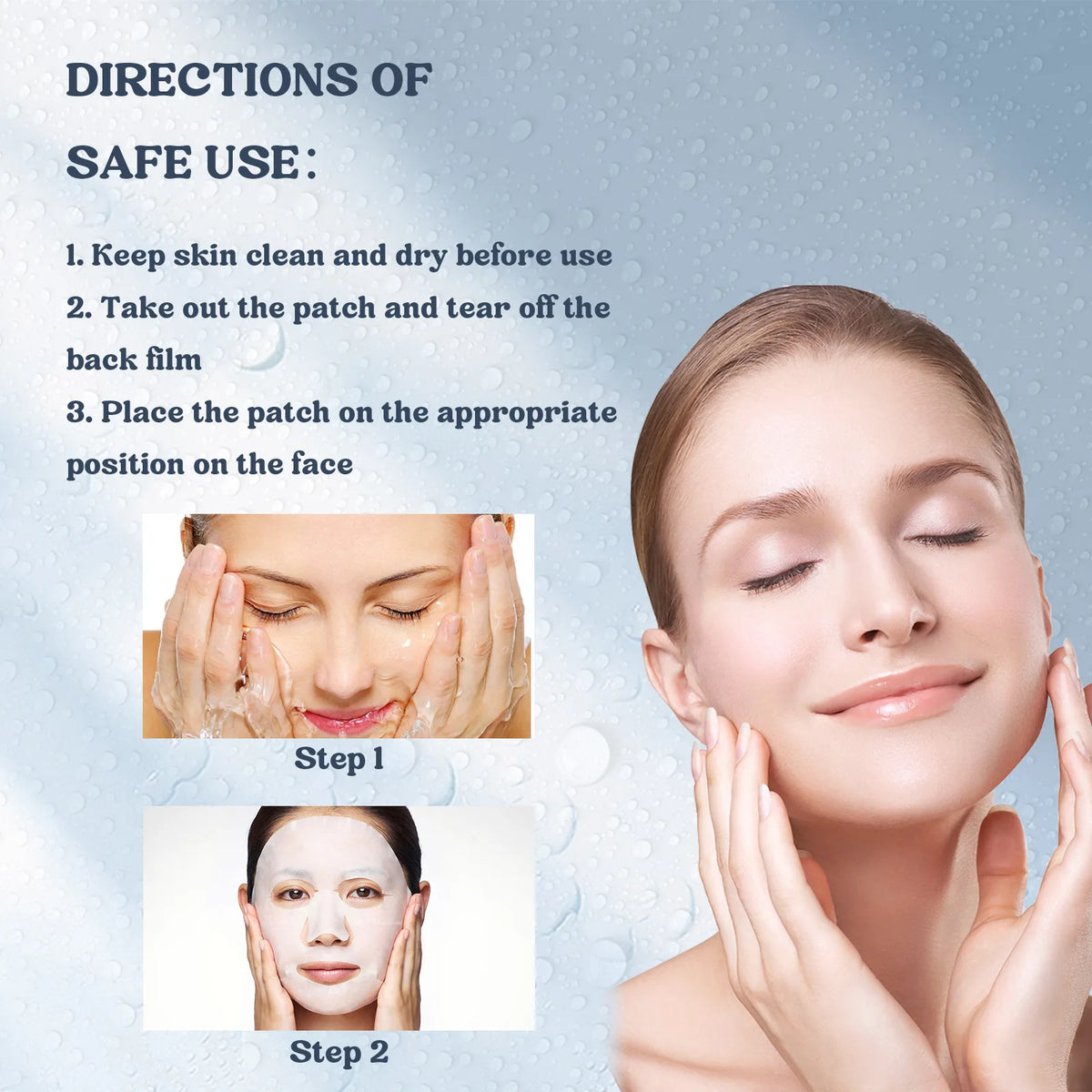 EELHOE Collagen Facial Mask – Hydrating, Firming & Brightening Collagen Face Mask QXL