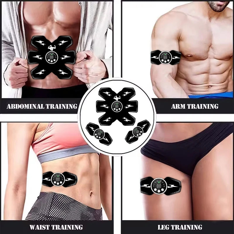 EMS Abdominal Toning Belt | Rechargeable Muscle Stimulator EMS Toning Belt QXL