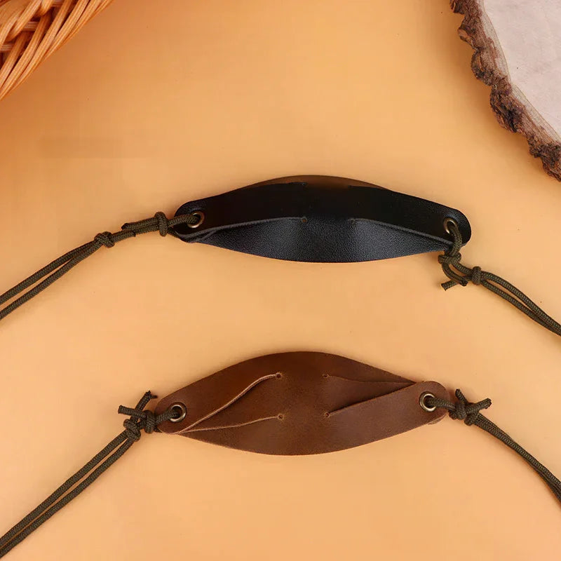 Handmade Leather Shepherd Sling | Outdoor Throwing Sling Sport Leather Throwing Sling QXL