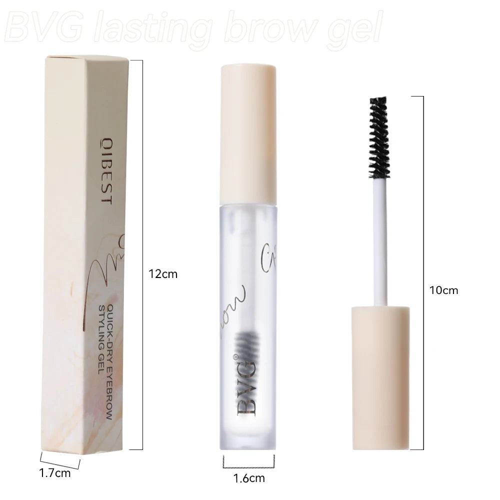 Clear Eyebrow Styling Gel | Quick-Dry Transparent Brow Mascara Eyebrow Styling Gel QXL