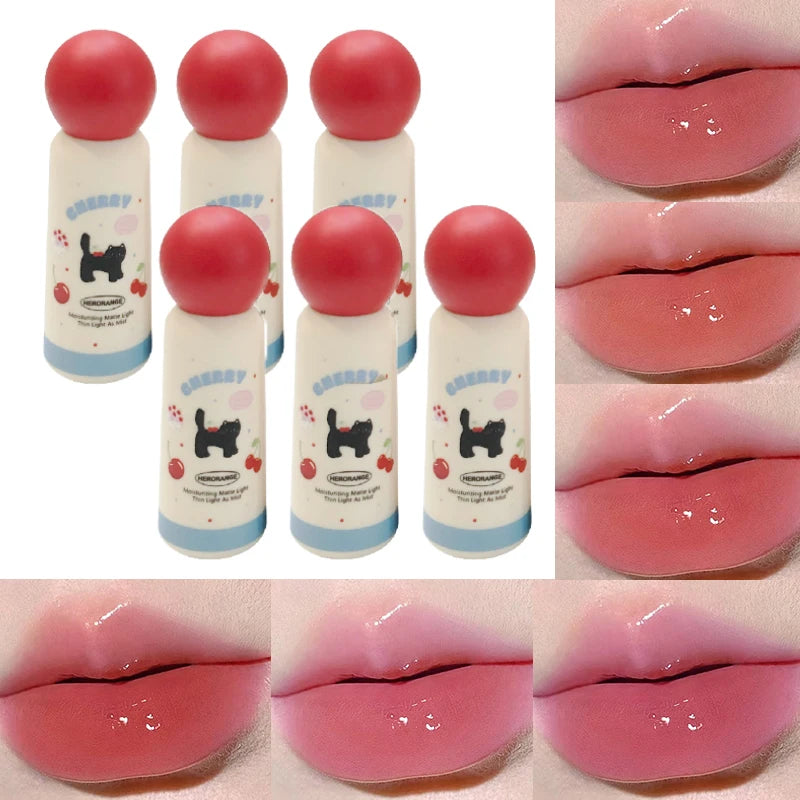 HERORANGE Meow Whisper Mirror Lip Gloss – Moisturizing Shine Mirror Lip Gloss QXL