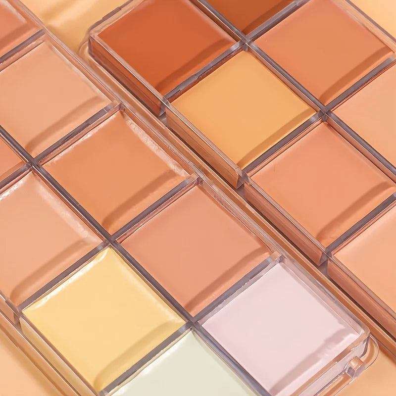 12-Color Waterproof Full Coverage Concealer Palette | Cream Concealer Palette QXL