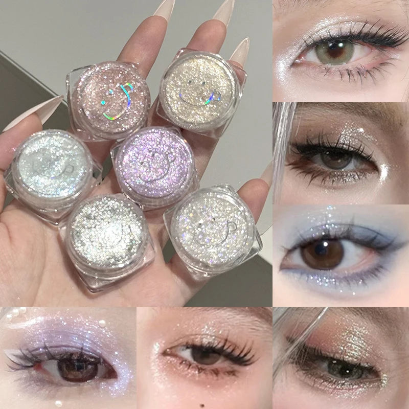 Single Eyeshadow – Glitter, Matte & Pearlescent Finishes Single Eyeshadow QXL