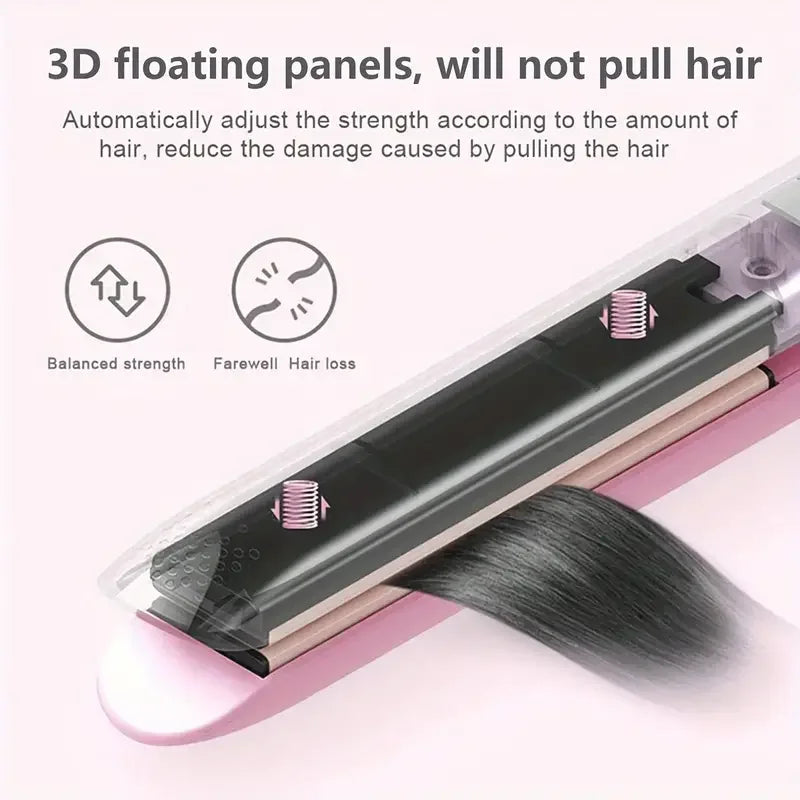 Mini 2-in-1 Hair Straightener & Curling Iron | Portable Mini Hair Styler QXL