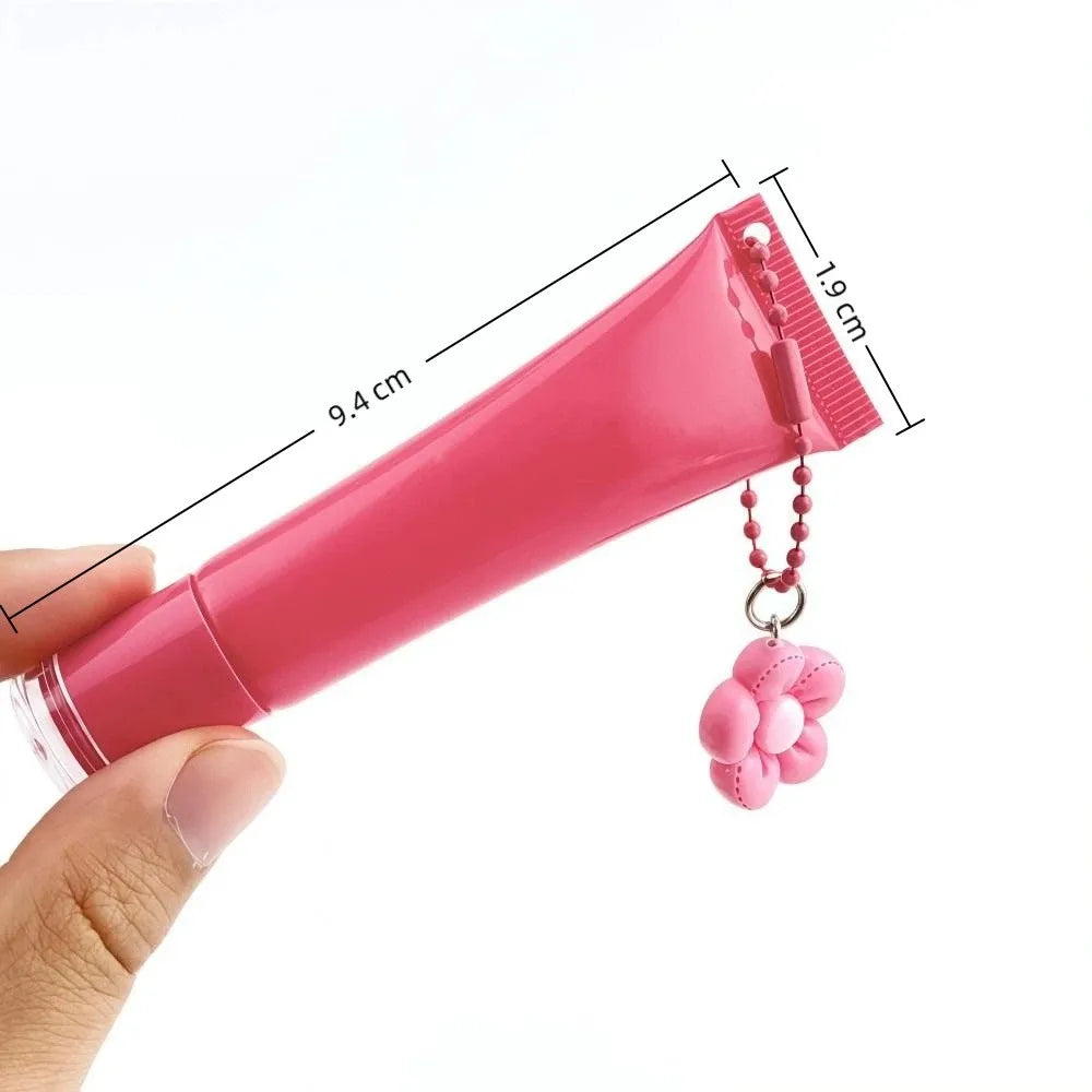 15ml Refillable Travel Lotion Squeeze Tube | Flower Pendant Travel Squeeze Tube QXL