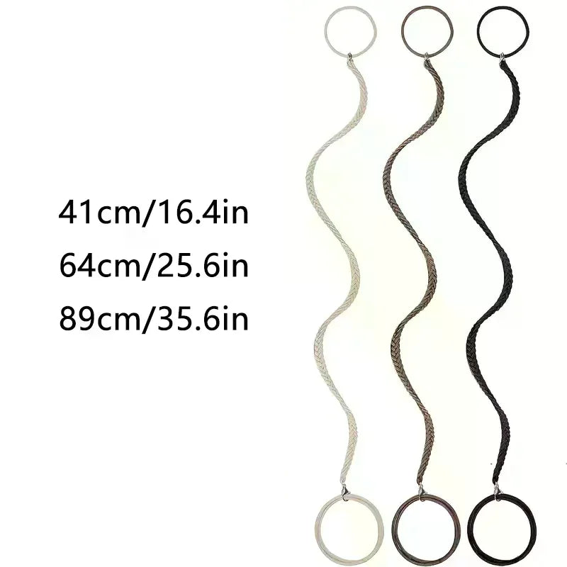 Elastic Braided Ponytail Hair Ties – Swim, Sport & Everyday Hair Ties QXL