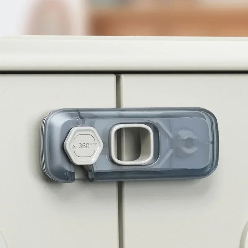 10-Pack Baby Safety Cabinet & Fridge Locks | Child Proof Baby Cabinet Lock QXL