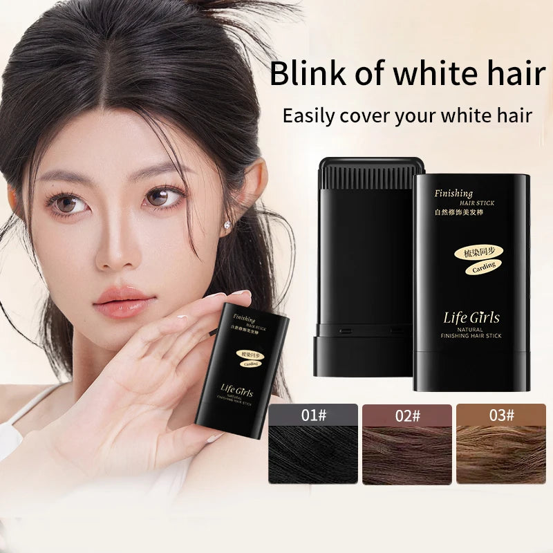 Life Girls Hair Dye Comb Brush | Cover White Hair On the Go Hair Dye Comb Brush QXL