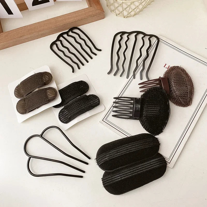Hair Root Volume Sponge Pad Clip | Bump & Fluffy Bangs Insert Comb Hair Volume Clip QXL